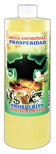 MISTIC Prosperity Spiritual Water - 16oz Bottle - Attract Good Fortune & Success - USA Made - Magick Pagan