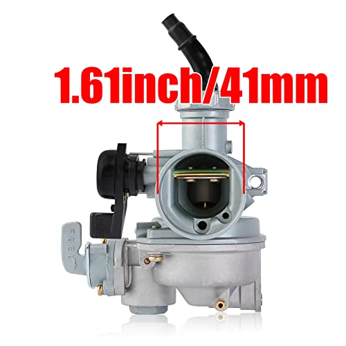 QAZAKY Compatible with Carburetor ATC90 1976-1978 / ATC110 1979-1985 / ATC125M 1984-1985 / CT90 Trail 1966-1986 / CT110 Trail 1980-1986 / TRX90 Sportrax 1993-2005 / TRX125 Fourtrax 125 1985-1986 Carb