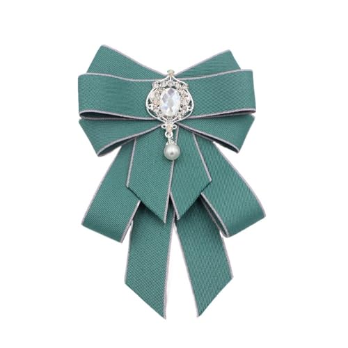 Noeud papillon femme en tissu de prestige et cristaux strass pour robe de mariée haute couture