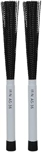 1 Pair Nylon Drum Brush Drum Sticks,Retractable Drum Wire Sticks Brushe,Wire Brush Professional Drum Brush Drum for Rock Band, Jazz Folk Drummer