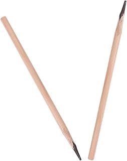 FOMIYES 2pcs Wooden Eyebrow Pencil Natural Ma...