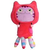 Gabbys Puppenhaus Spielzeug, Gabby Puppenhaus, Kissen Katze Gabby Puppenhaus, DJ Katzenminze Gabby Puppenhaus, Plüsch Katze Anime Plushie Cartoon Katze Meerjungfrau Puppe