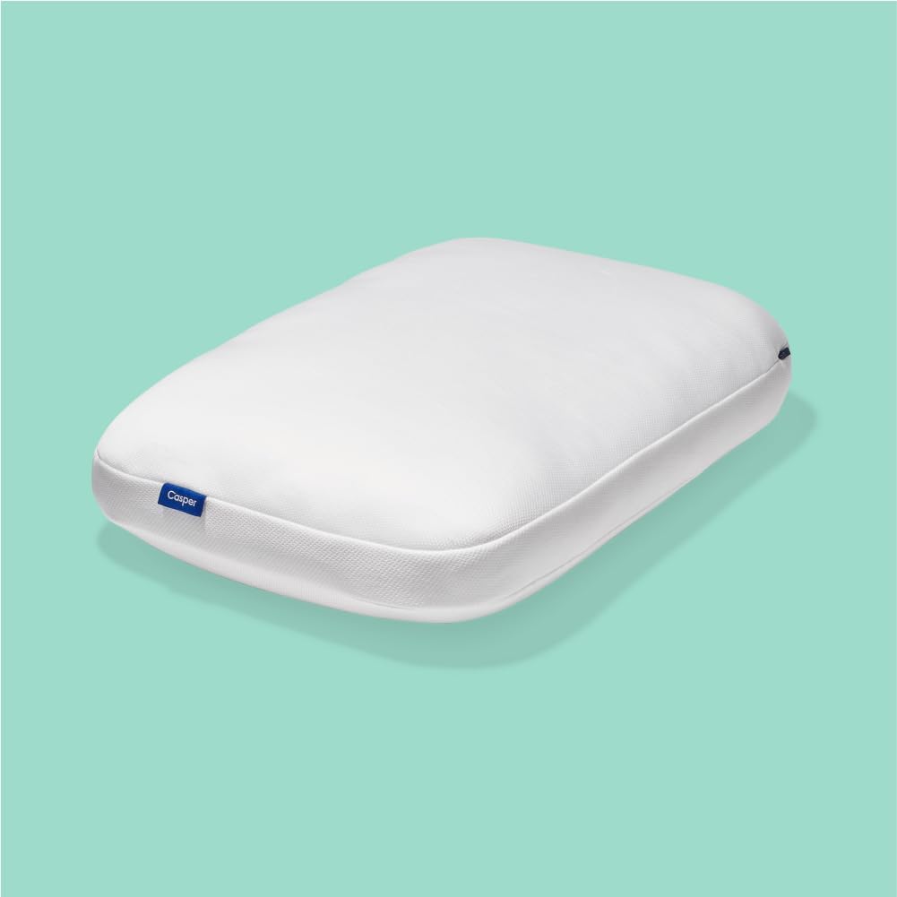 Casper Sleep, Standard Casper Essential Cooling Hybrid Pillow, White Standard Essential Cooling Hybrid Pillow