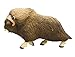 Safari Ltd. Muskox Figurine - Hand-Painted, Lifelike Arctic Wildlife Model Figure - Fun Educational Toy for Boys, Girls & Kids Ages 3
