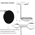 GRUTTI Shaving Brushes Kit For Men, 3 In 1 Shaving Brush Set Includes Shaving Brush, Shaving Bowl, Razor, Shaving Stand - Image 5