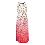 Kleid Gewebe Taifun Womens Kleid Gewebe Dress, Offwhite Gemustert, 48
