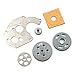 Yeah Racing AXSC-055 Transmission Gear & Motor Plate Set 0.3M /19T/51T/59T Axial SCX24