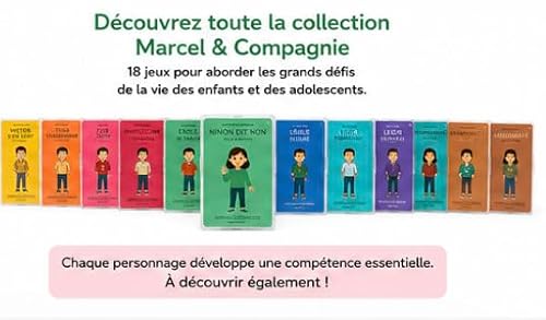 Marcel & Compagnie – Ninon Dit Non Secondaire® | Jeu éducatif pour parler de consentement et affirmation de soi | Collège & Lycée | Prévention et compétences psychosociales | Créé par des psychologues – vue 9