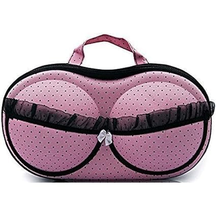 Portable travel necessaries bra bag underwear bag organizer bra cover storage box panties socks finishing box (MULTI COLOR)