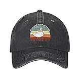 CNQPJKYAQ La Paz Nunca fue una opción con Cuchillo, Gorra de béisbol, Vaquero clásico Desgastado, Patos de Dibujos Animados, Gorra Snapback, Gorra de Exterior Unisex, Gorra de Exterior