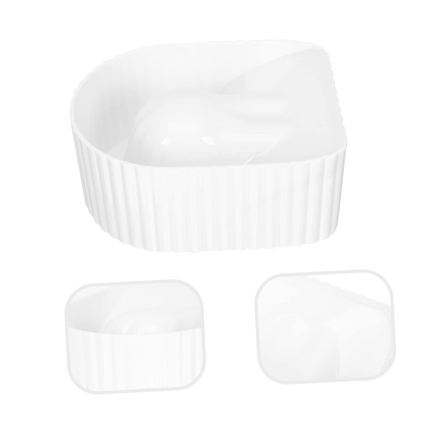 Nail Dip Remover Tool Soak Bowl Manicure Nail Dip Bowl Cuticle Dissolver