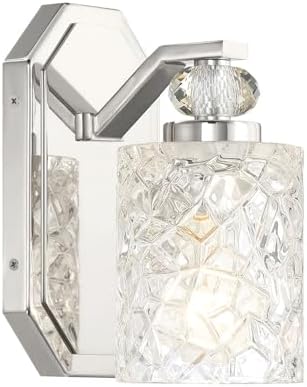 Minka Lavery 2611-77 Crystal Kay - 1 Light Bath Vanity-8.25 Inches Tall and 4.5 Inches Wide