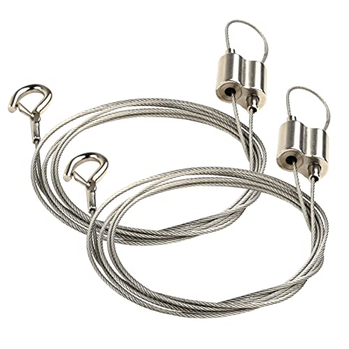 Image of Picture Hanging Wire Stainless Steel with Adjustable Hook