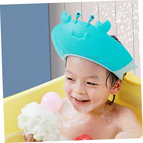 ERINGOGO 2 Peças Touca De Shampoo De Caranguejo De Shampoo Infantil De Banho Infantil De Banho À Pro