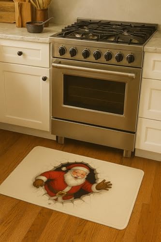 Carastora Christmas Indoor/Outdoor Mat - Waterproof and Slip-Resistant, 20x31 inches, Suitable for entrances, porches, restrooms, Offices, etc., and can be Used as a Holiday Decoration and Gift. — view 5