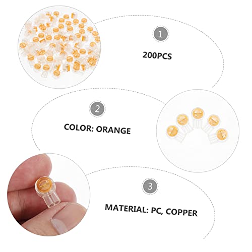 ULTECHNOVO Terminal De Conector De Emenda De Fio De Telefone 200Pcs Para K1