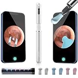 Ear Wax Removal Tool Camera, Ear Cleaner with Camera, Bebird Note5 10 Megapixel HD Otoscope with Light, Ear Camera with Tweezers 3-in-1, Earwax Removal Kit with Camera for iPhone, Android(White) -  Bebird Pro