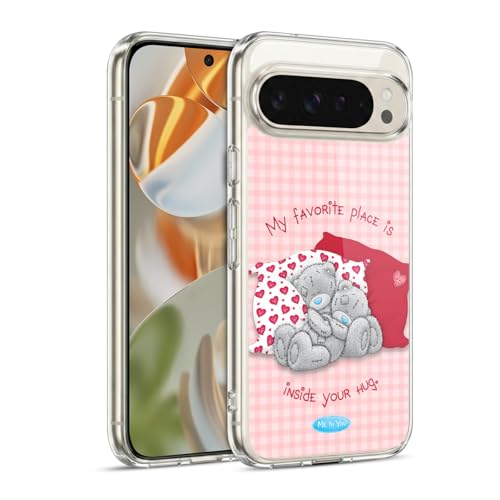 Head Case Designs Officially Licensed Me to You Hug Classic Tatty Teddy Gel Case [Military Grade Protection] Compatible with Google Pixel 9 / Pixel 9 Pro and Compatible with MagSafe