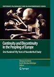 Continuity and Discontinuity in the Peopling of Europe: One Hundred Fifty Years of Neanderthal Study (Vertebrate Paleobiology and Paleoanthropology)