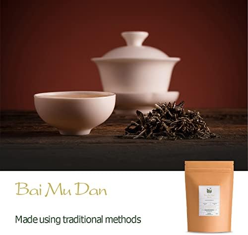 White Peony White Tea - Bai Mu Dan Chinese - Pai Mu Tan Tea from China - Baimudan or Paimutan 100g