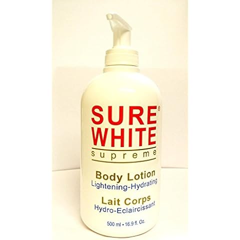 Sure White Body Lotion Cover