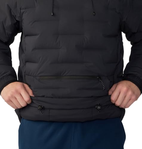 Mountain Hardwear Men's StretchDown Popover Hoody, Black-New 2024, X-Large by Mountain Hardwear - Image 5