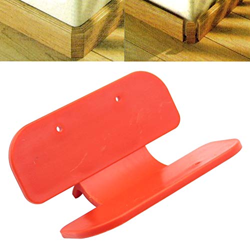 Bullnose Corner Trim Gauge, Bullnose Trim Gauge Paint Scriber Tool Trim Router Bits Woodworking Marking Tool for Crown Molding Drywall Corners (Orange) - Image 3