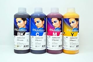 Ink Tec Sublinova Smart DTI Dye Sublimation Inks (4 Colour Set (C,M,Y,K), 100ml)
