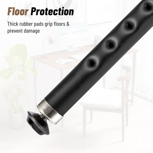 image for Pilida Adjustable Table Legs 19-30 Inch,Heavy Duty Steel Furniture Leg