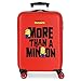 Minions More Than A Minions Maleta de Cabina Rojo 38x55x20 cms Rígida ABS Cierre de combinación Lateral 34L 2,66 kgs 4 Ruedas Dobles Equipaje de Mano