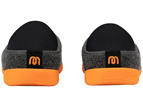 Mahabis Curve Classic Slipper Larvik Dark Grey/Hekla Orange 45 (Us Men's 11-11.5) Medium #TOP4