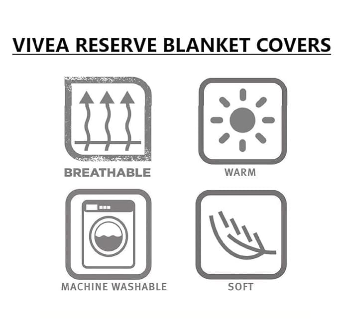 Image of 7D 400TC Glace Cotton Soft Single Bed Rajai Cover II Duvet Cover II Blanket Cover II Comforter Cover II Quilt Cover with Zipper Closure (60 inch x 90 inch inch, Onyx)