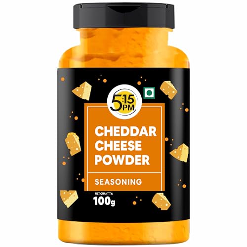 5:15PM مسحوق توابل جبنة شيدر، 100 غرام