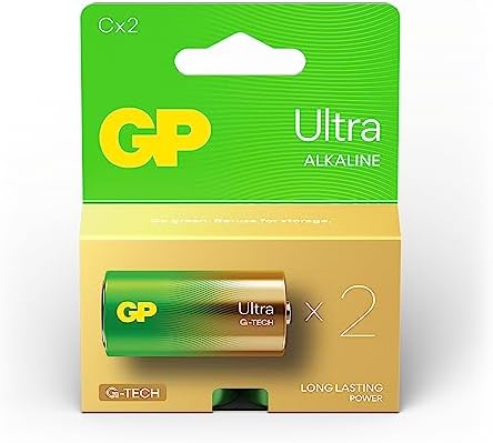 GP C Baby Batarya Alkalin Ultra 1,5V 2 Adet - Görsel 2