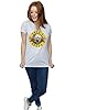 Guns N' Roses Women's Bullet Logo T-Shirt Small Heather Grey #4