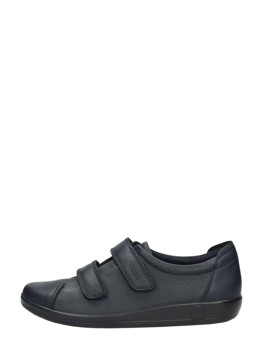 ECCO Women's Soft 2.0 Low-Top Sneakers,Marine,7 UK