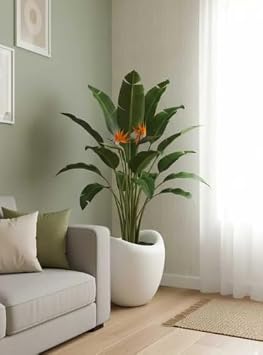 Modern İç ve Dış Mekan Kullanımı, 40x45 cm, Beyaz, Polyester Fiber Beton Amorf saksı modern dekoratif saksı