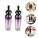 VICASKY 2pcs Material Empty Dropper Bottles Perfume Small Dispenser for Essential Oil Travel and Beauty