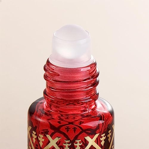 Leadigol 6 Pcs Glass Roller Bottles, 8ml Essential Oil Roller Bottles Portable Travel Refillable Container Perfume Bottle DIY Empty Containers4