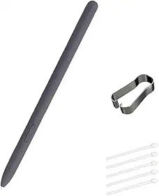 Caneta Galaxy Tab S9 FE S para Galaxy Tab S9 FE Caneta Stylus / S9 FE+ Caneta / S9/S9 FE Plus/ S9+ SM-X510, SM-X516B Caneta com pontas de substituição Stylus (cinza)