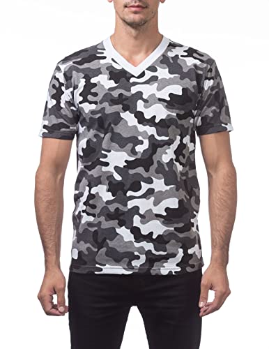 Chemise Pro Club col en V à manches courtes confortable pour homme