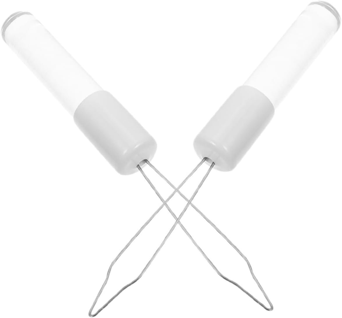 2pcs Zipper Dressing Aid Tool Acrylic Assistance for Seniors Easy to Use Device for Quick Button Attachment for Independent Living and Daily Dressing Needs
