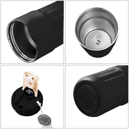 Image of Nutcase Personalized Coffee Tumbler with Temperature Display-Made with 304 Stainless Steel-500ml
