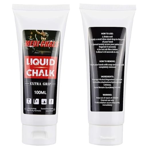 Liquid Chalk MEDICHALK, Sports Chalk, Hand Grip Chalk,Weightlifting Chalk,Gym Chalk,Work Out Chalk for Cross Training, Powerlifting,Pole Dance 100ML