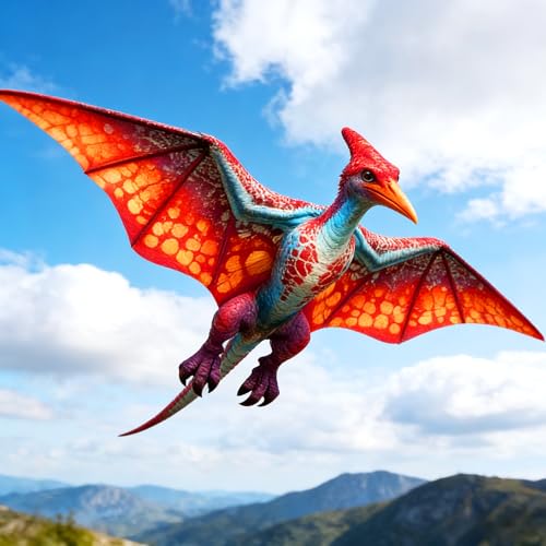 HENGDA KITE 2 Pack Dragon Kites for Kids and Adults,Dinosaur Kite Easy to Fly,Beach Kites for Family Outdoor Toy Games & Activities,Suitable for Beginners
