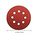 5 Inch 8 Hole Sanding Discs 80PCS - 80 120 180 240 320 400 600 800 Grit Assorted Hook and Loop Sanding Discs Sandpaper for Random Orbital Sander Pads