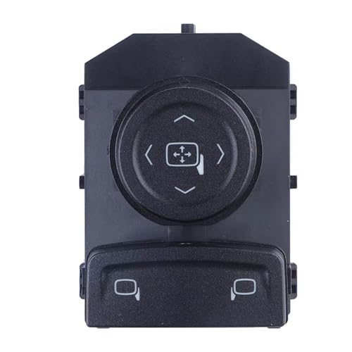 Bouton de commande de rétroviseur électrique avec finition ABS robuste