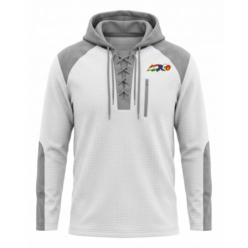 Sweat capuche homme Zarco coupe oversize pour l'université et la vie quotidienne