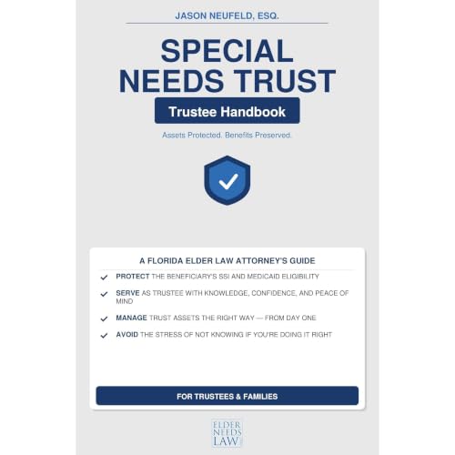 Special Needs Trust Trustee Handbook Audiolibro Por Jason Neufeld arte de portada
