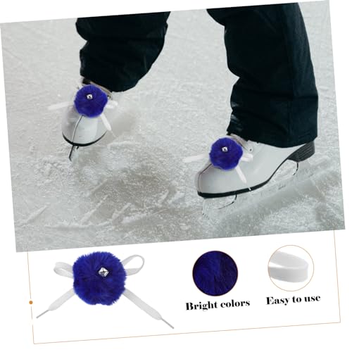 TOYANDONA 2 Unidades Bola De Pelo De Skate Pompons De Patins Para Mulheres Bola De Pelo De Patins Po